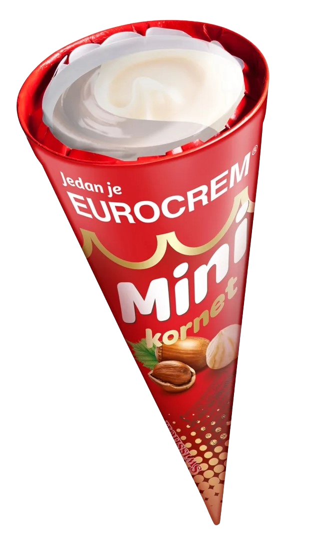 Eurocrem Mini cornet 65g